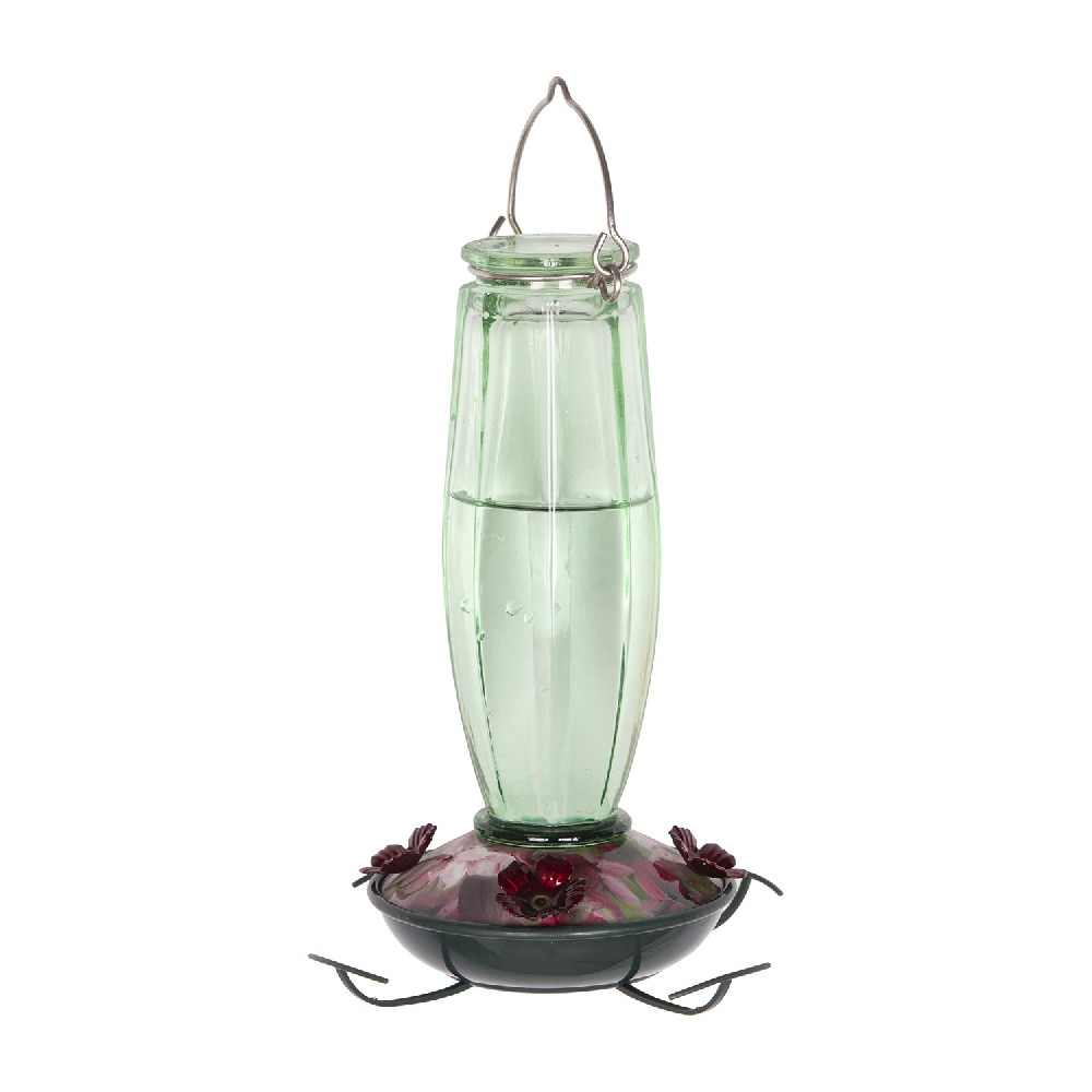 Engraved Metal Glass Luxury Anti-Squirrel Outdoor Custom Bird Feeders